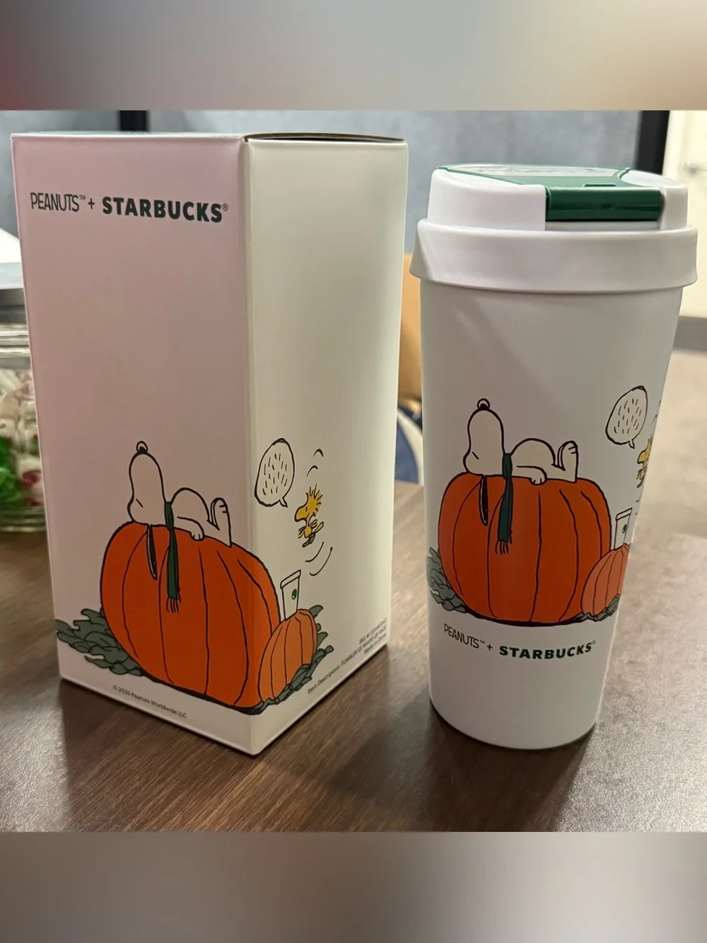 Starbucks Peanuts Great Pumpkin Tumbler SS